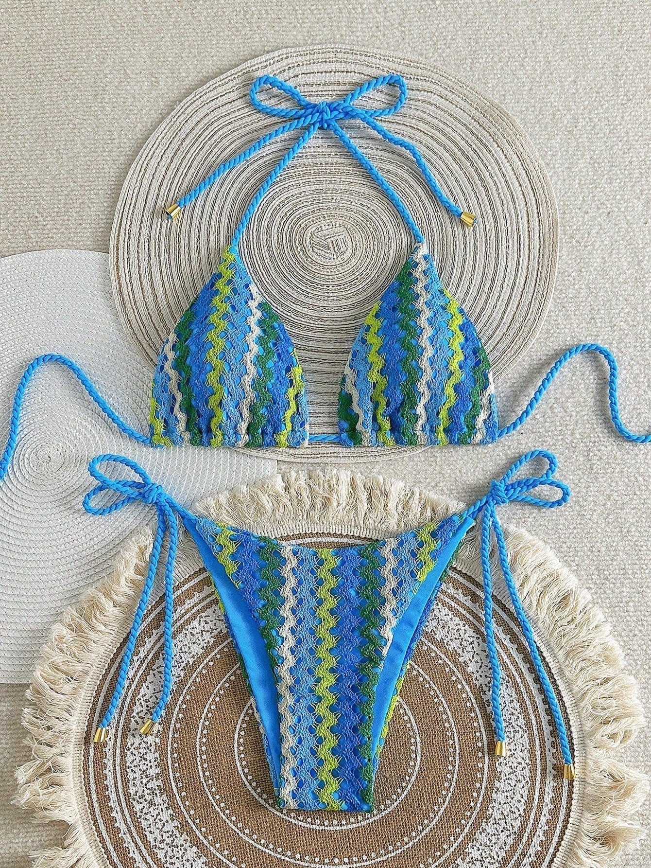 Grace | Crochet Look Triangle Bikini
